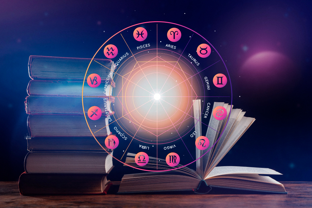 Horoscope reading in Houston - Zodiac Wheel